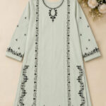 3PC Lawn-Embroidered