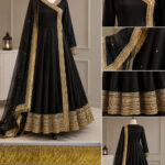 Beautiful 3-piece Angrakha maxi