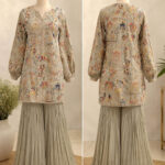 3 PC Embroidered