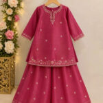 Embroidered Kids 2-Piece Set