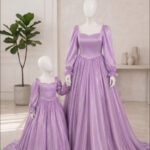 customized colors matching maxis for mother and baby girl