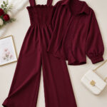 Romper with Jacket – Available in Different Colors