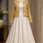 Simple Silk Maxi with Jacket