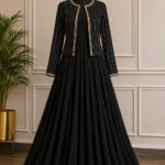 Velvet Maxi with Jacket